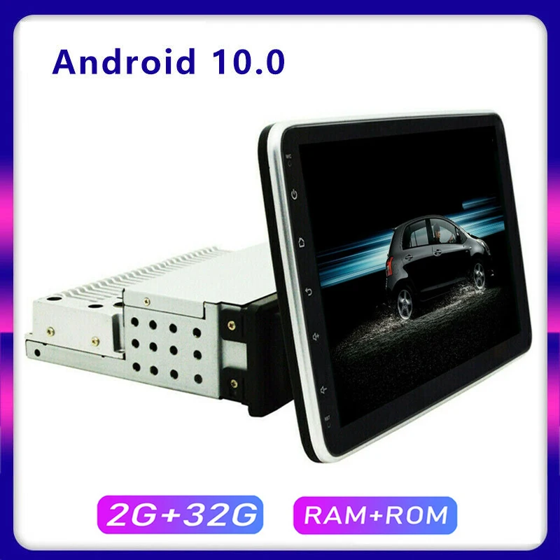 Автомобильный мультимедийный проигрыватель 1 Din 10 дюйма MP5 2 + 32 ГБ - купить по