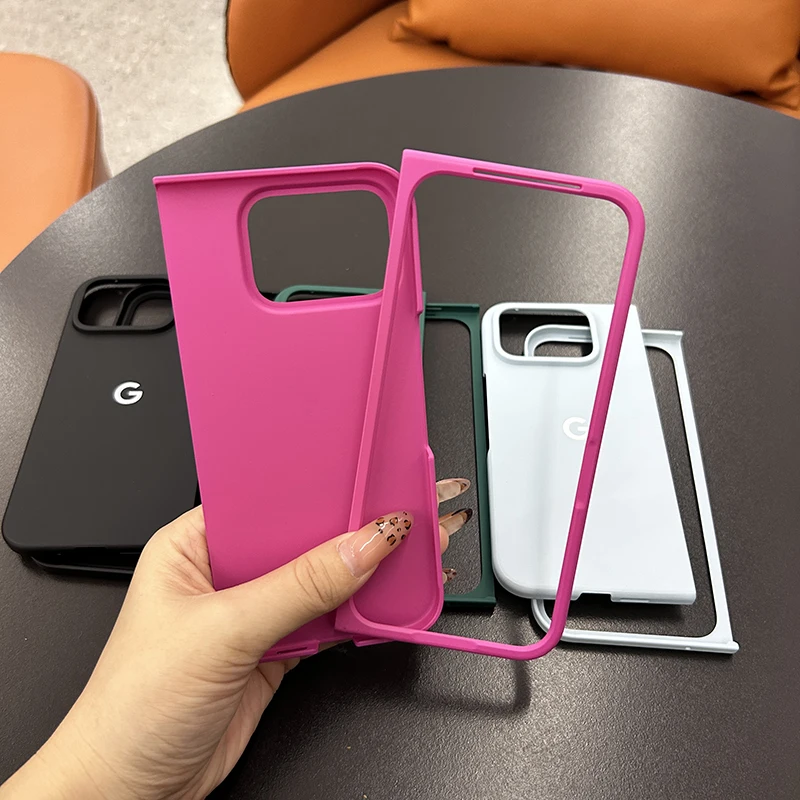 Чехол для Google Pixel 9 Pro Fold Hard PC Flip Phone Case Ультратонкий защитный чехол от падения 2 Fold2