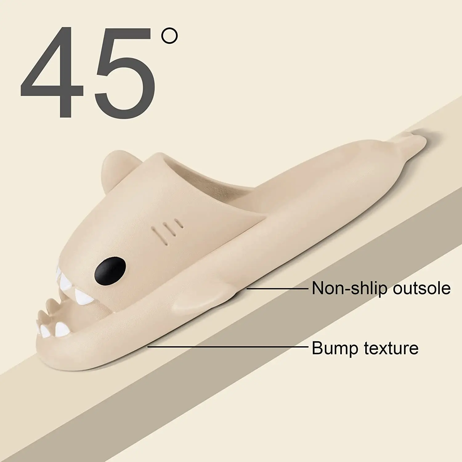 Unisex Shark Slippers,Open Toe Sandals Cute Cartoon Shoes Beach Slippers Lightweight Sandals Shark Slippers for Women Men Kids