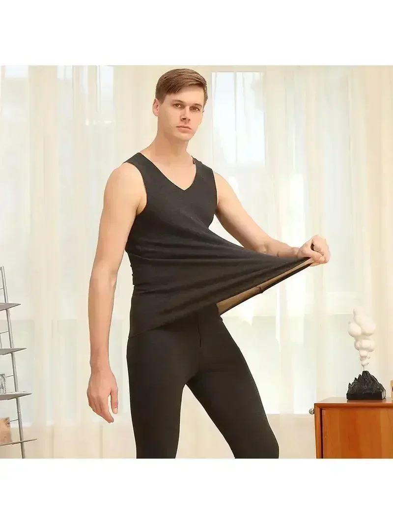 Толстая бархатная осенняя одежда морозостойкие осенние брюки. Облегающая