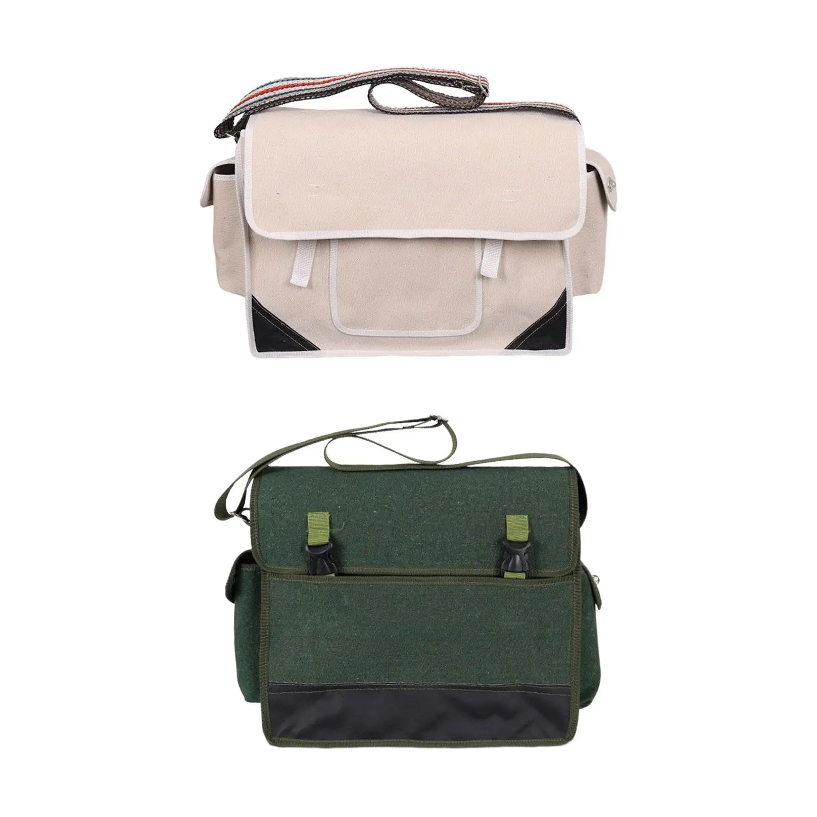 

Tool Handbag Tool Carriers Wide Mouth Multipurpose Tool Organizer Bag for Carpenter Worker Plumber Electrician Various Tools