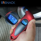 Манометр для шин 0-150 PSI, высокоточный цифровой измеритель давления в шинах для велосипеда и автомобиля с ЖК-дисплеем
