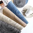 4 шт., коврики для круглых столов из рами