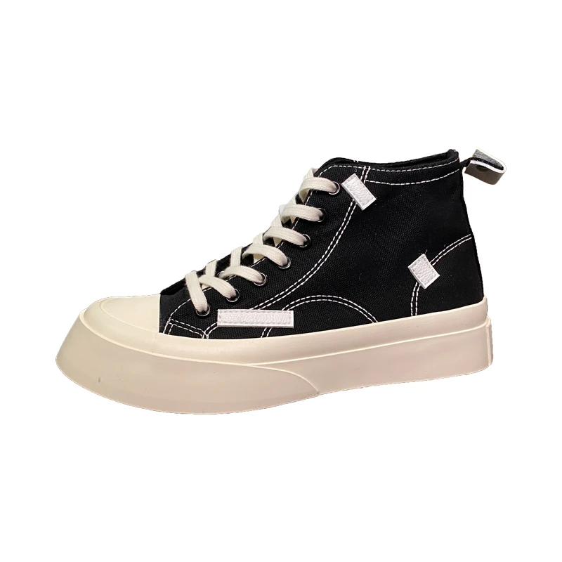 Fashion Women Canvas Shoes Vulcanized New Trend Platform Shoes 2022 New Comfortable Thick Bottom Sneakers Zapatillas Mujer