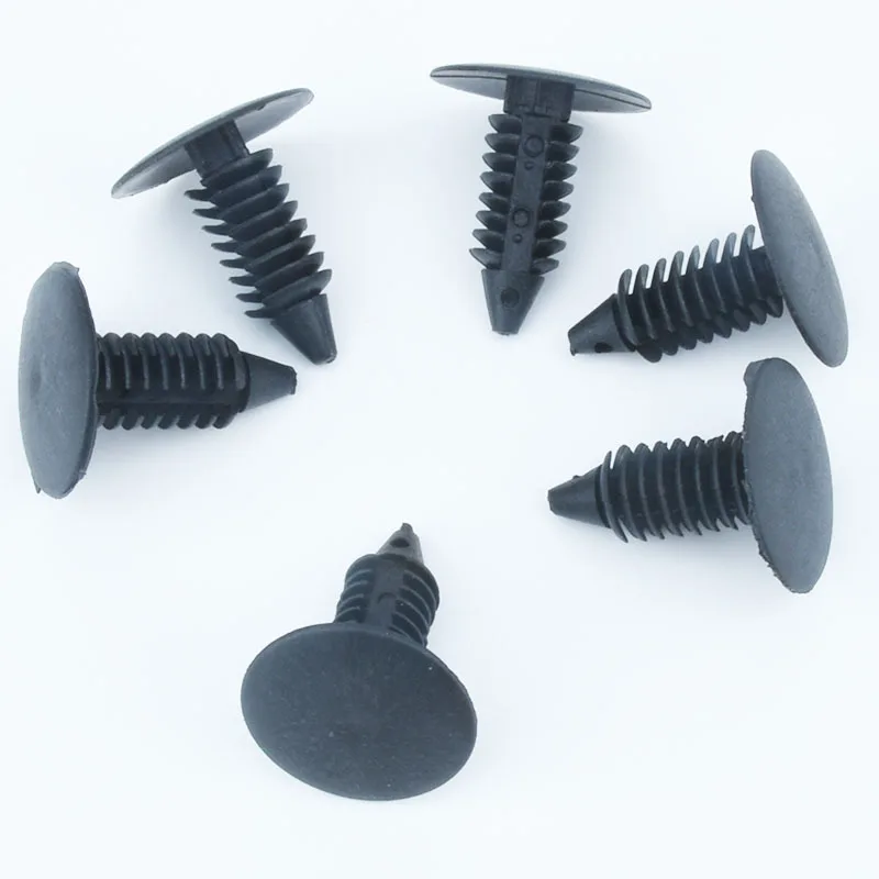 Нейлоновые клипсы для автомобиля фиксатор крыла пластиковая заклепка GM Ford Chrysler