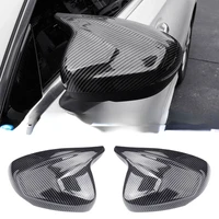 carbon fiber car horn side rearview mirror cover shell for mercedes benz a class