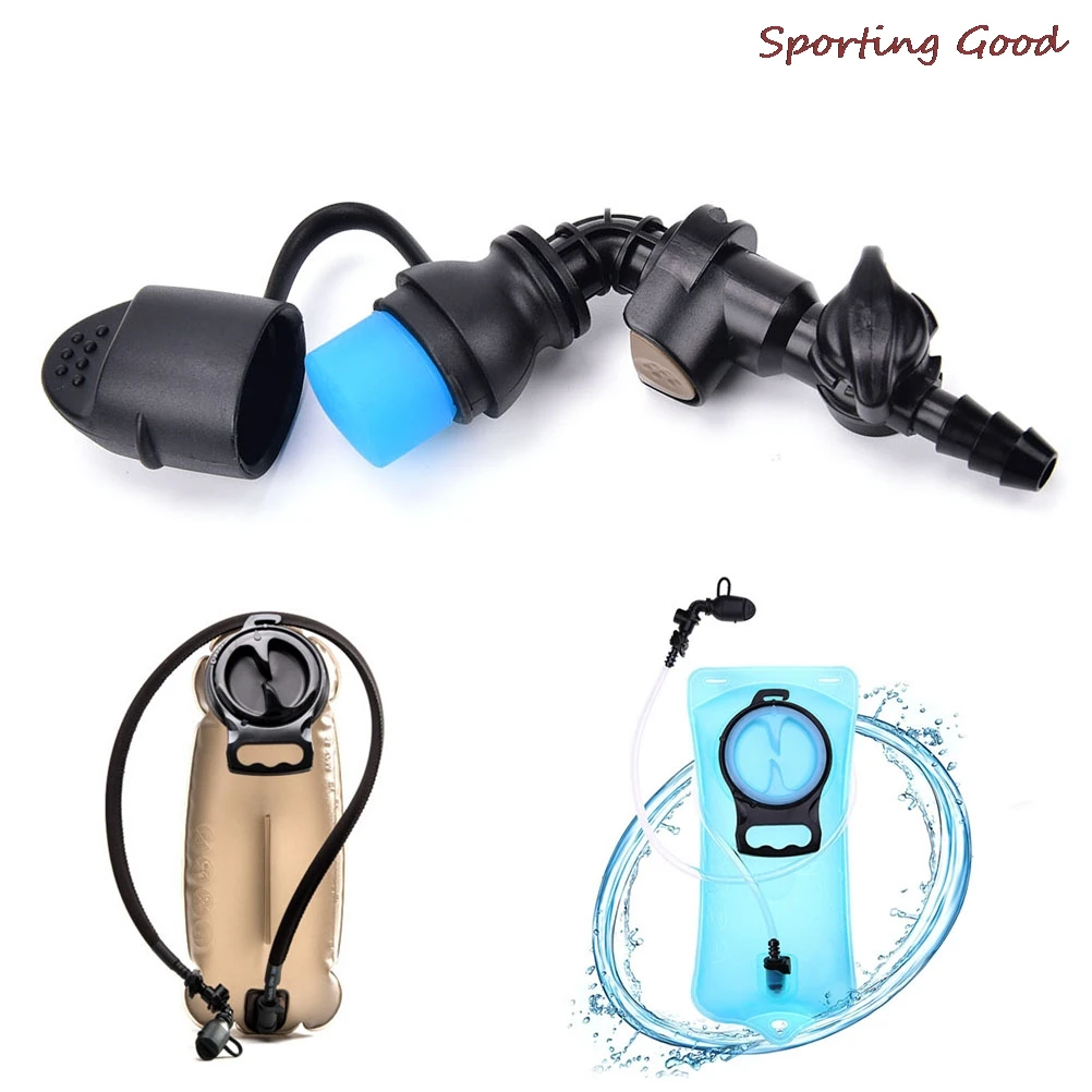 

Silicone Water Bag Connector Straight Hydration Pack Suction Nozzle Bite Valve Essential Camping Hiking Outdoor Tool