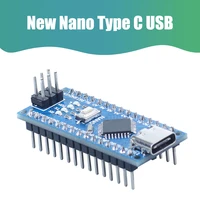 1pcs type c usb new nano 3 0 with the bootloader compatible nano controller for arduino ch340 usb driver 16mhz atmega328p welded