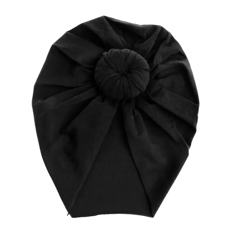 

Baby Girl Beanie Headwrap Hat Toddlers Newborns Infants Solid Color Polka Dots