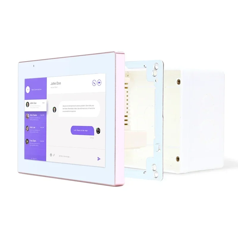 Настенное крепление Android Wi-Fi RJ45 POE Контроллер планшета Умный дом Автоматическое