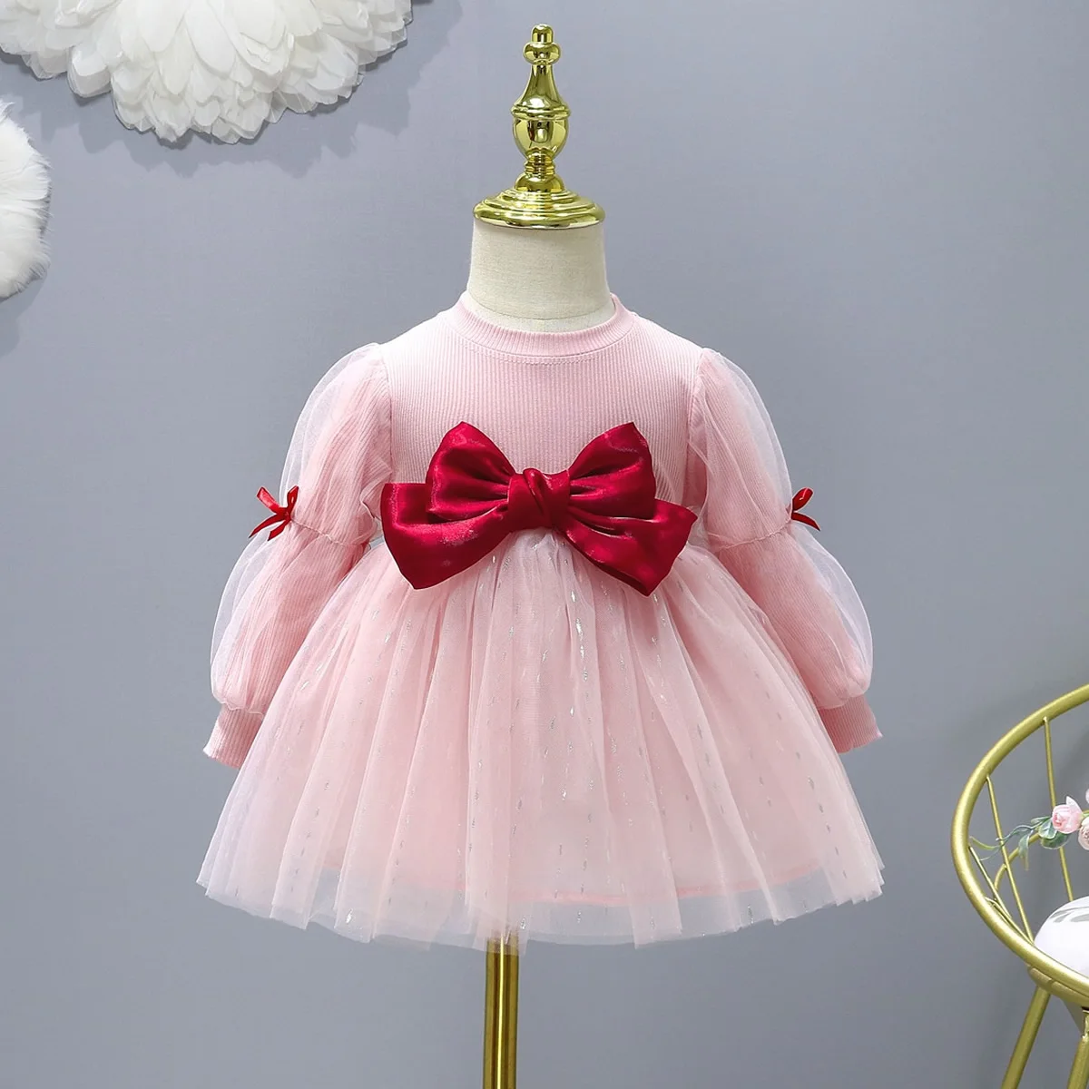 Baby Girls Dress Toddler Kids Clothes Princess Costume Cute Spring Autumn 1-6 Years Party Dresses For Girl Children's Clothing