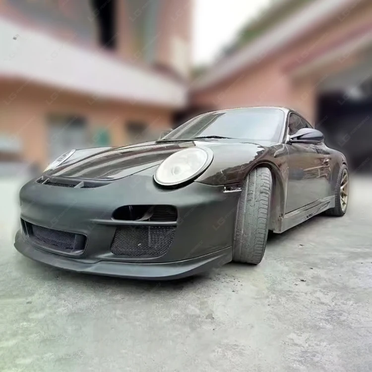 Комплект кузова GT3 для Porsche 911 997 с передним и задним бампером боковые юбки спойлер