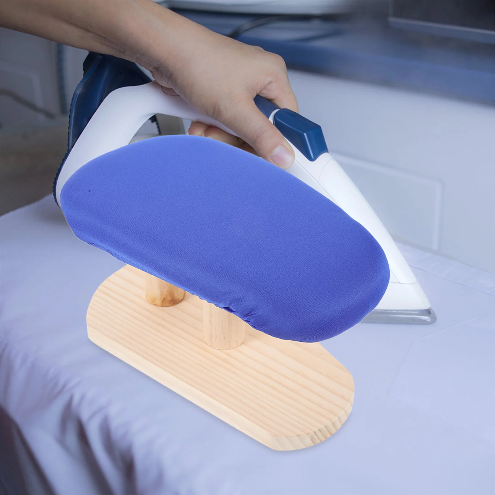 

Curved Cloth Ironing Board Practical Wood Ironing Tool Household Ironing Board