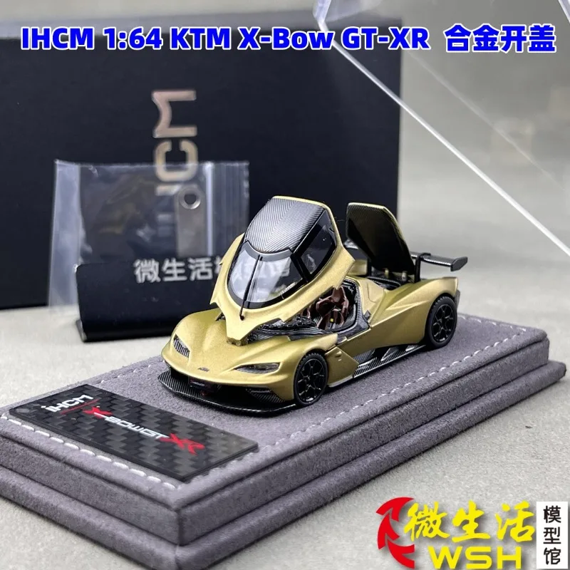 Фото Модель автомобиля IHCM 1:64 KTM X-Bow GT-XR из литого сплава — коллекционная игрушка для мальчиков, подарок на праздник, предмет декора. №4