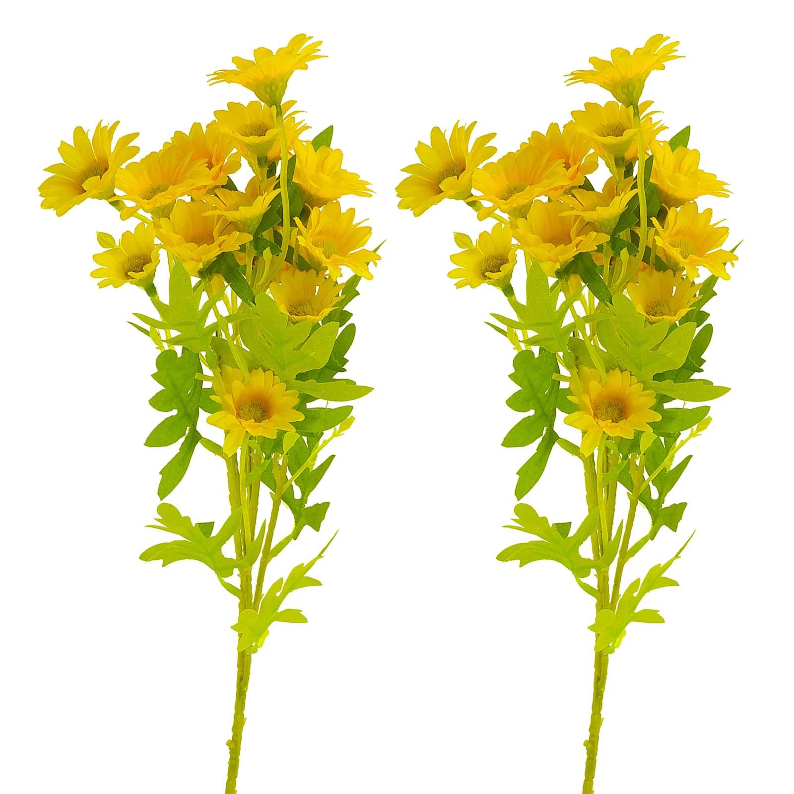 

2 Pcs Wedding Decor Faux Sunflower Artificial Flowers Decor Artificial Daisy Flowers Stems Daisy Flower Pick