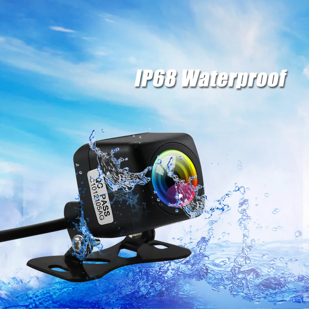 Автомобильное зеркало заднего вида 720P HD AHD камера с подсветильник кой в режиме