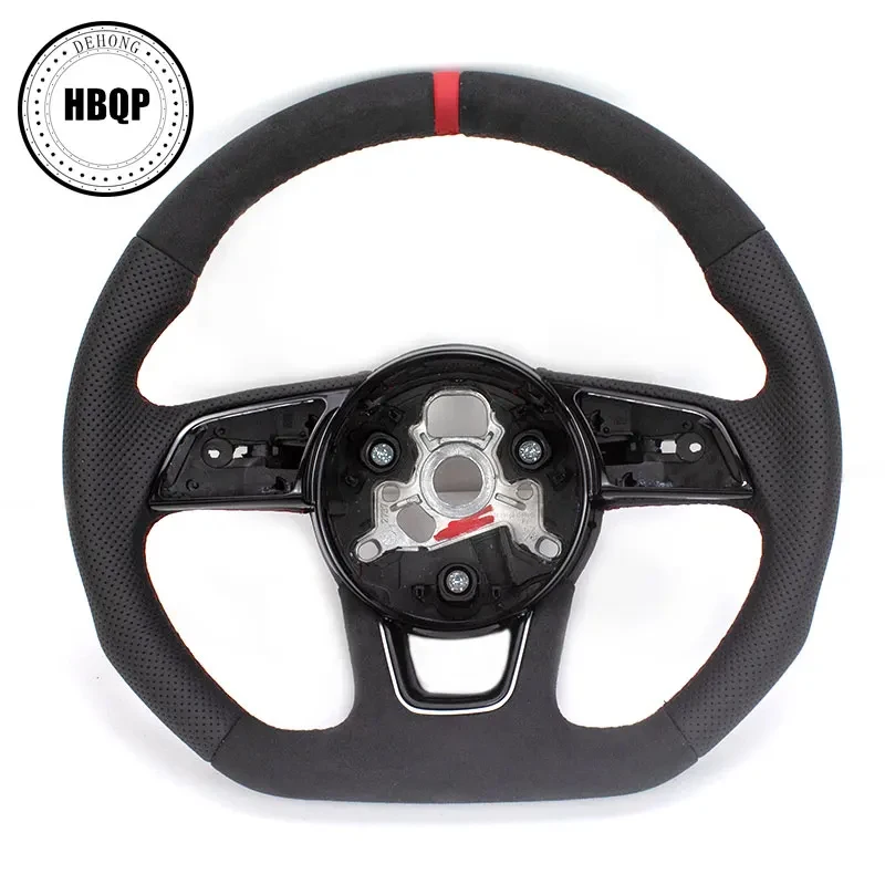Рулевое колесо из углеродного волокна для Audi B9 A3 A5 RS3 RS4 RS5 S3 S4 S5 2018 2019 2020 2021 2022