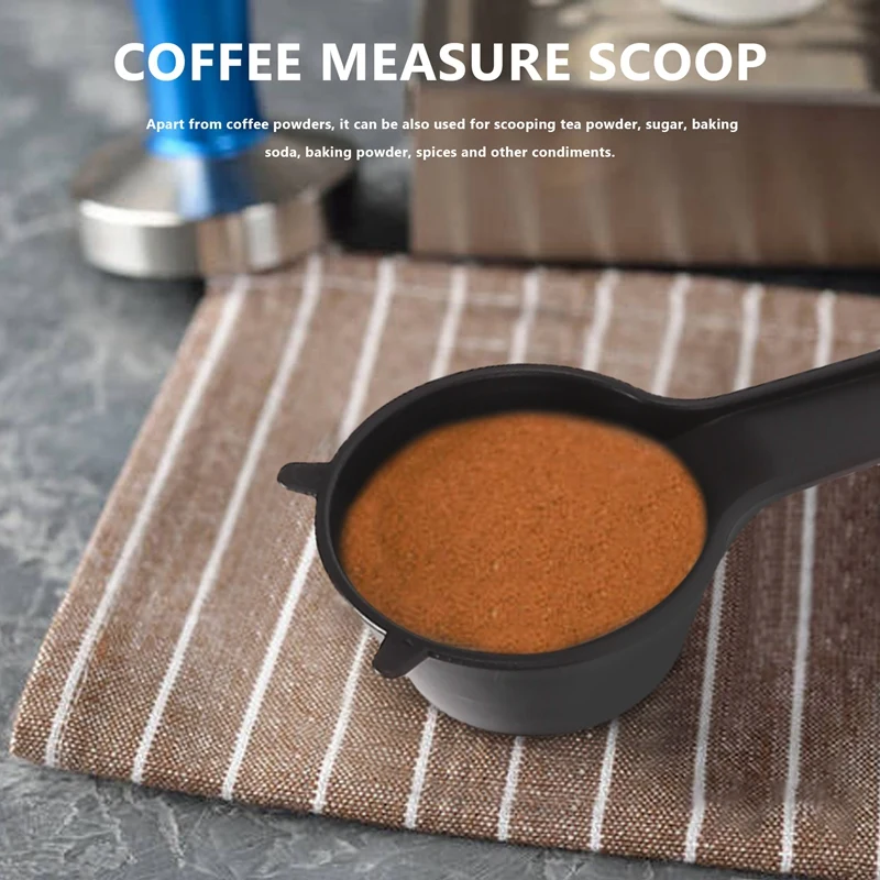 Ложка JFBL для горячего кофе пластиковая мерная ложка и листового чая черная