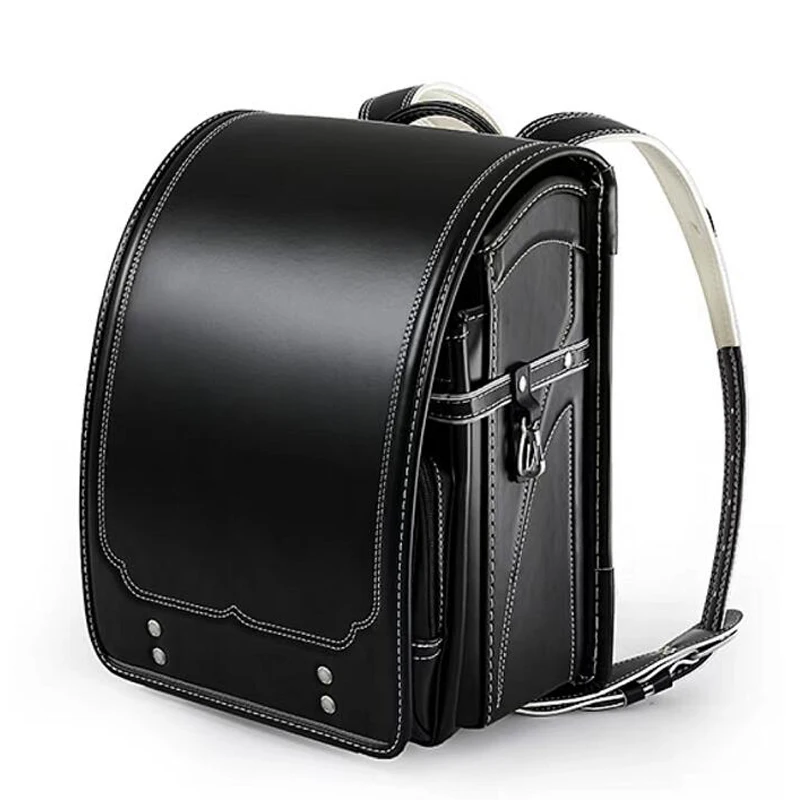 Детский Японский Школьный рюкзак для мальчиков, детская ортопедическая школьная сумка, новинка 2022 года, водонепроницаемая черная сумка ...
