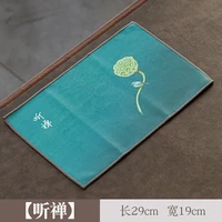 kung fu tea set accessories tea napkin chinese tea ceremony suede tea towel tea table towel rag chinese absorbent pot towel