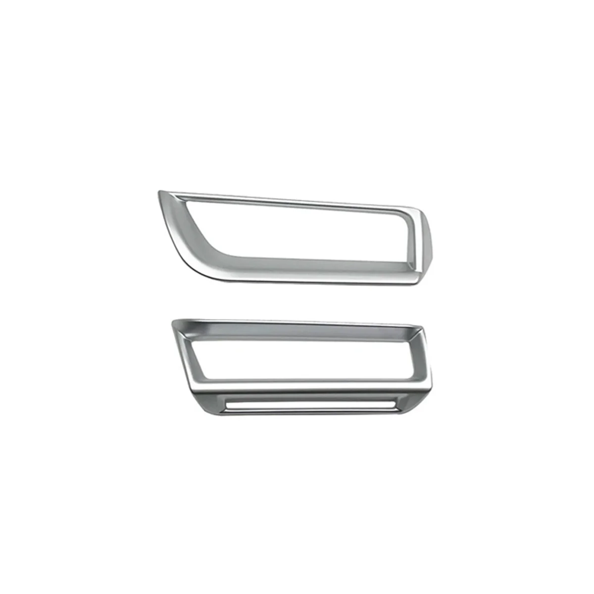 

Крышка для вентиляционного отверстия автомобильного кондиционера для Toyota Prius 60 Series 2023 2024 рамка аксессуары для интерьера (серебристый)