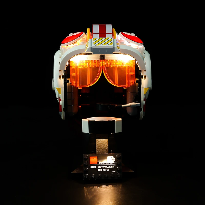 

Led Light Kit for Sky Walkers Red Five Helmet 75327 Building Blocks DIY Toys Sets Only Lighting Kit No Model