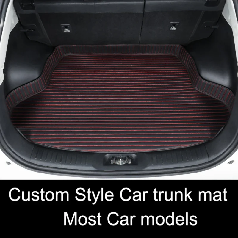 Полосатые коврики для багажника автомобиля на заказ Cadillac Escalade XTS SLS 2010-2013 детали