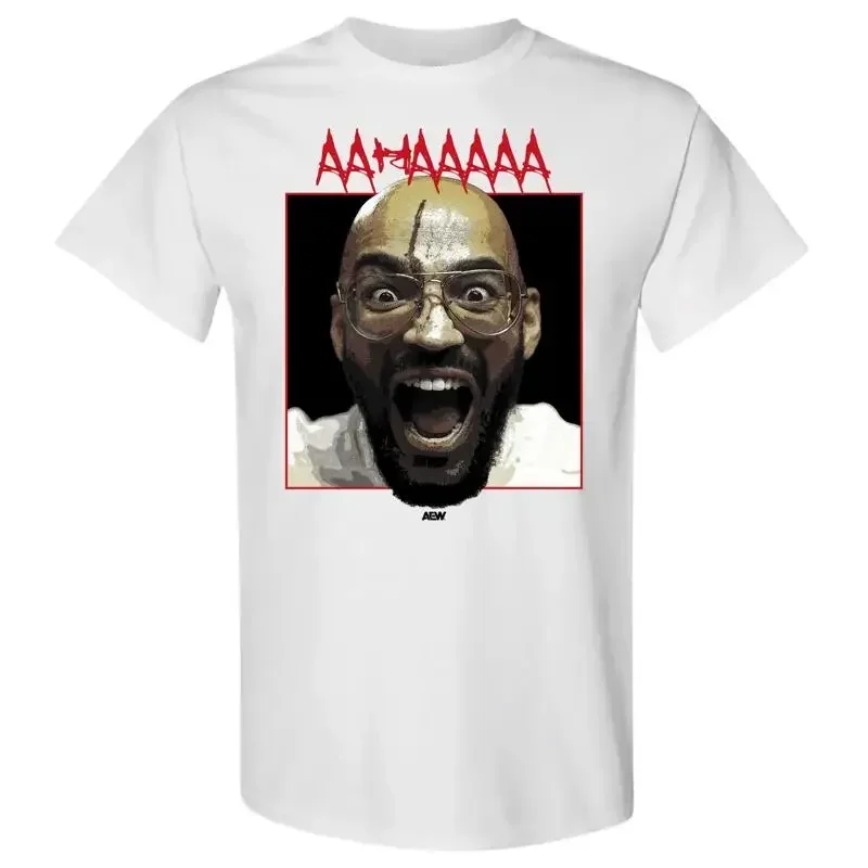 Фото Официальная футболка Ricochet AAHAAAAA AEW №1