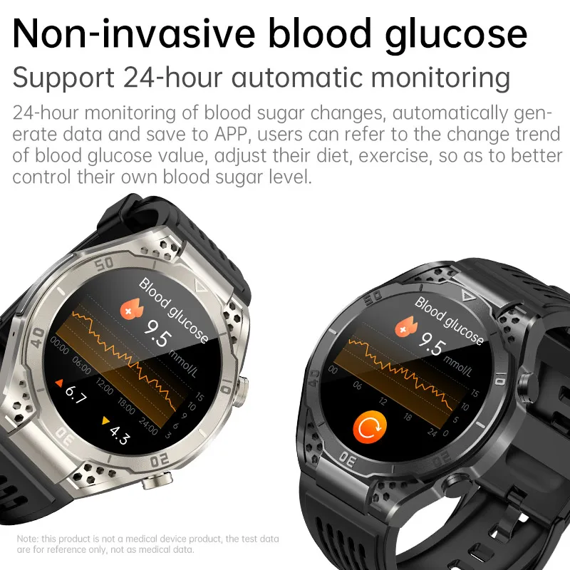 Смарт-часы JA01 мужские с поддержкой Bluetooth и AMOLED-дисплеем