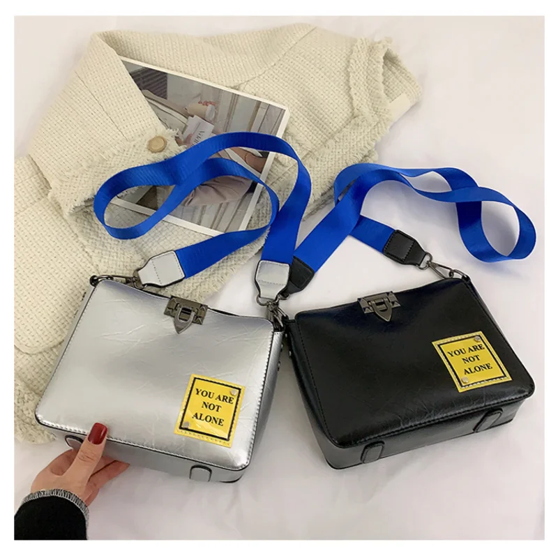 2023 Fashion Casual Ribbon Women's Shoulder Bag Trendy Men's Korean Color Ribbon Messenger Bag Men's And Women's IPad Backpack