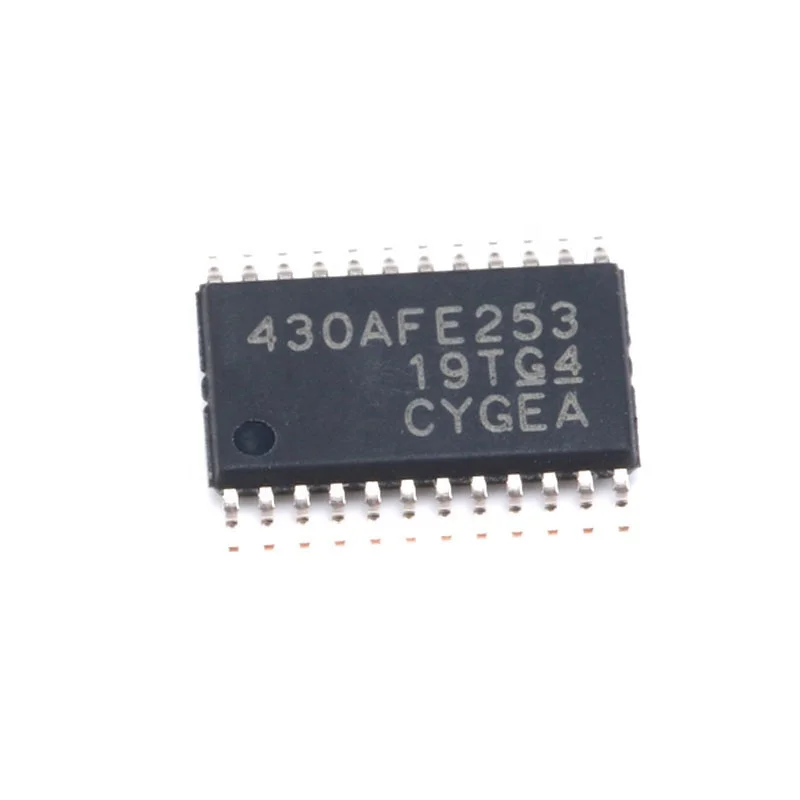 Оригинальный MSP430AFE253IPWR TSSOP-24 16-битный микроконтроллер MSP430 core 12 МГц/16 КБ флэш-память