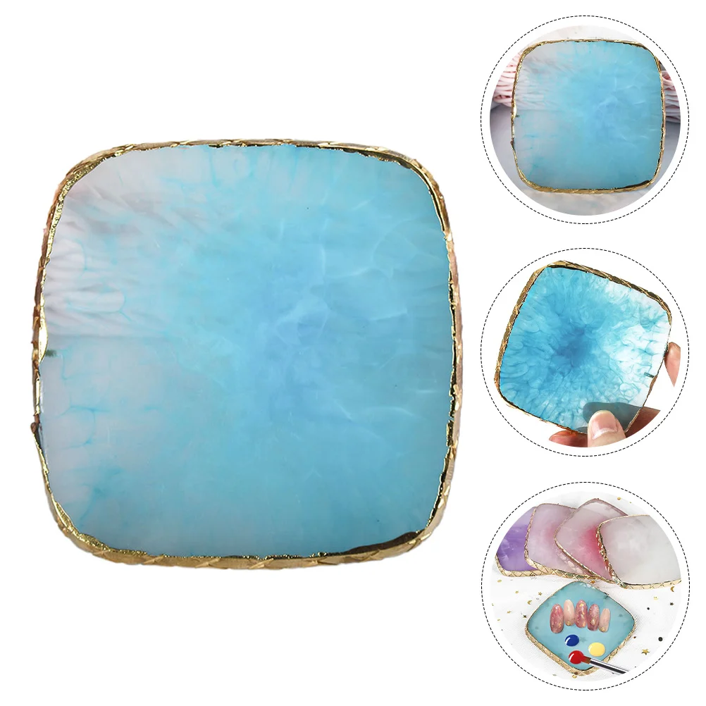 

Nailmixing Display Pallet Holder Plate Makeup Tool Colortrays Plates Resin Manicure Drawingmixboard Artist Tray Tools Jewelry