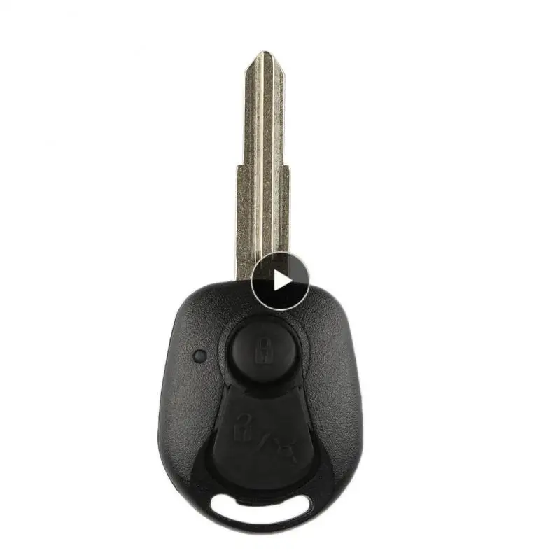 

Защитный чехол для ключа дистанционного управления для SSANGYONG Actyon Kyron Rexton, брелок для ключа без ключа, задняя крышка для замены, 2 кнопки