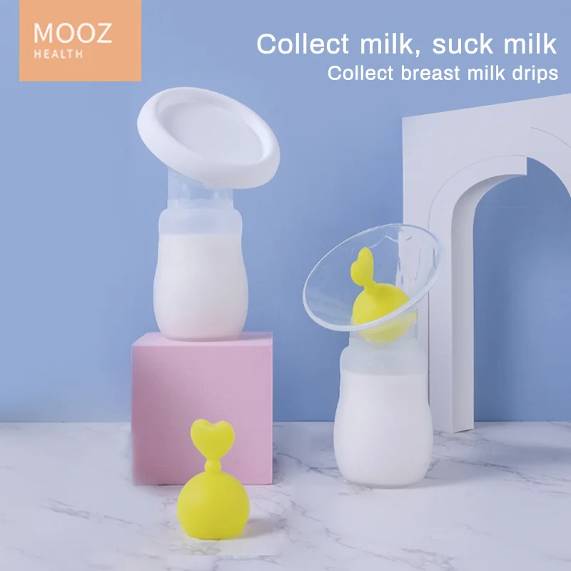

Baby Feeding Manual Breast Pump Partner Breast Collector Automatic Correction Breast Milk Silicone Pumps BPA Free Breast Pump