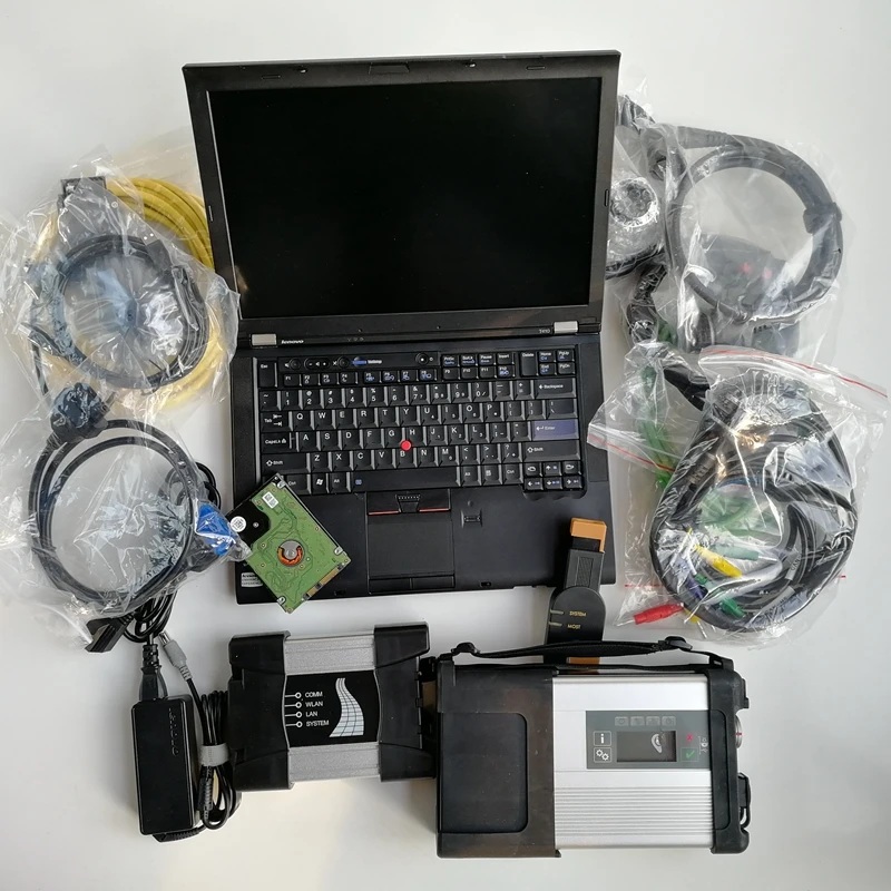 2в1 Icom Next MB Star C5 SD Программное обеспечение в 1 ТБ SSD Установленный хорошо ноутбук T410