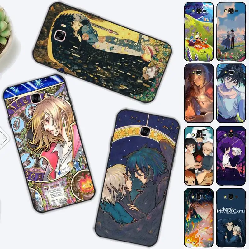 

Howl's Howls Moving Castle Phone Case for Samsung J 2 3 4 5 6 7 8 prime plus 2018 2017 2016 core