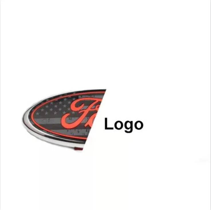 Car logo Emblem Sticker for ford focus 3 mk2 ranger fusion mondeo fiesta EDGE Explorer front Rear Trunk Accessories |