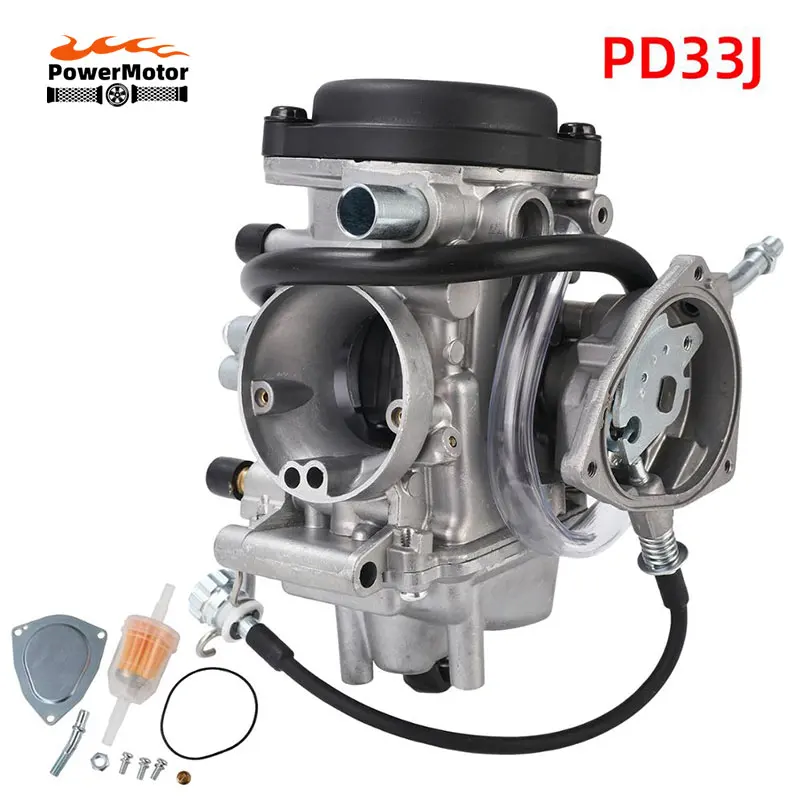Карбюратор PD33J 33 мм 400cc для Wolverine 350cc YFM350 YFM400 Baja дикой природы BEAR BIG 400 2x4 4 4x4 YFM400 2000-2012 Карбюратор PD33J 33 мм 400cc для Wolverine 350cc YFM350 YFM400 Baja дикой природы BEAR BIG 400 2x4 4 4x4 YFM400 2000-2012