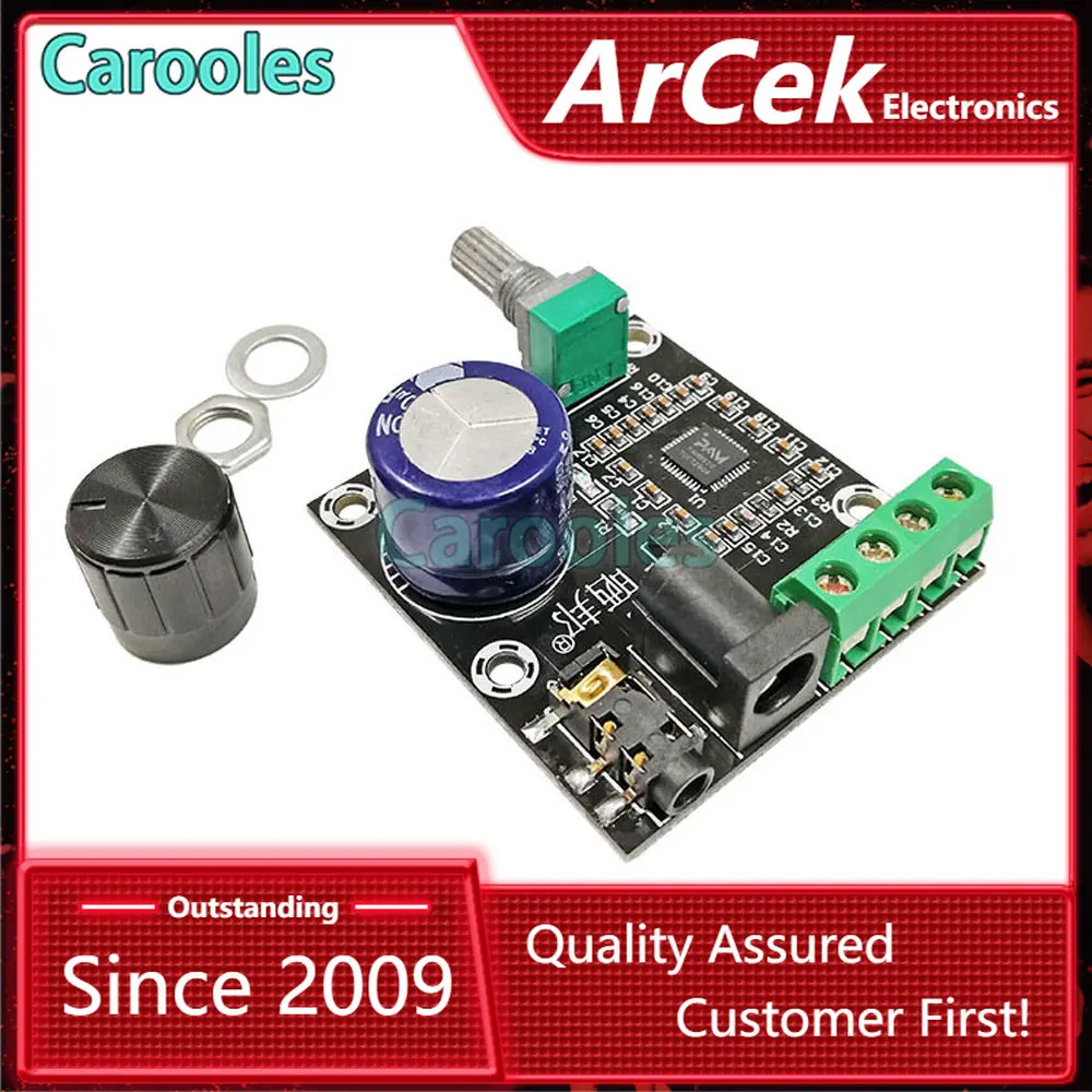 Супер тонкий цифровой усилитель мощности PAM8610, 12 В постоянного тока, 20 мА, 2x15 Вт, Два драйвера