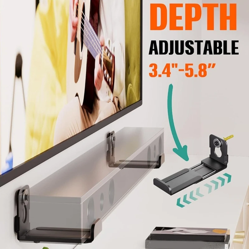 Прочность Настенные крепления для динамиков Подставка больших звуковых баров