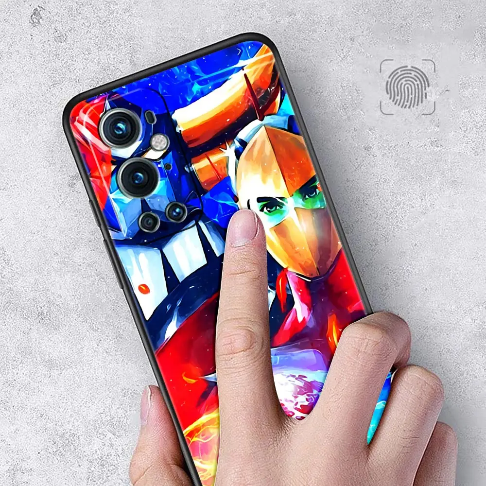 celular case for oneplus 8t 9 10 pro 9r 7 8 nord n10 5g 2 telefoon hoesje funda 7t n100 z ce soft phone cover ufo goldorak free global shipping