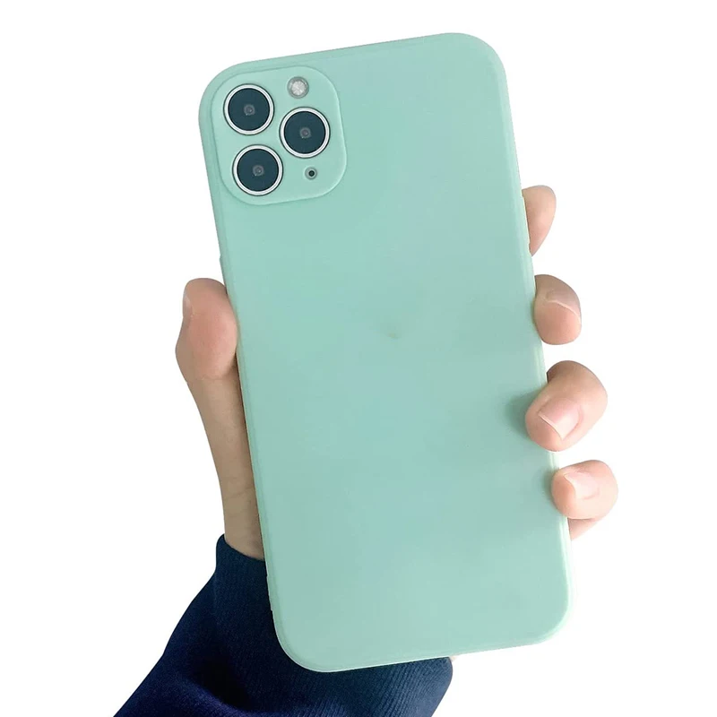 

For iPhone 12 13 11 Pro Max Case Luxury Original Liquid Silicone Soft Cover For iPhone X Xr Xs Max 7 8 Plus 6 6s Shockproof Case
