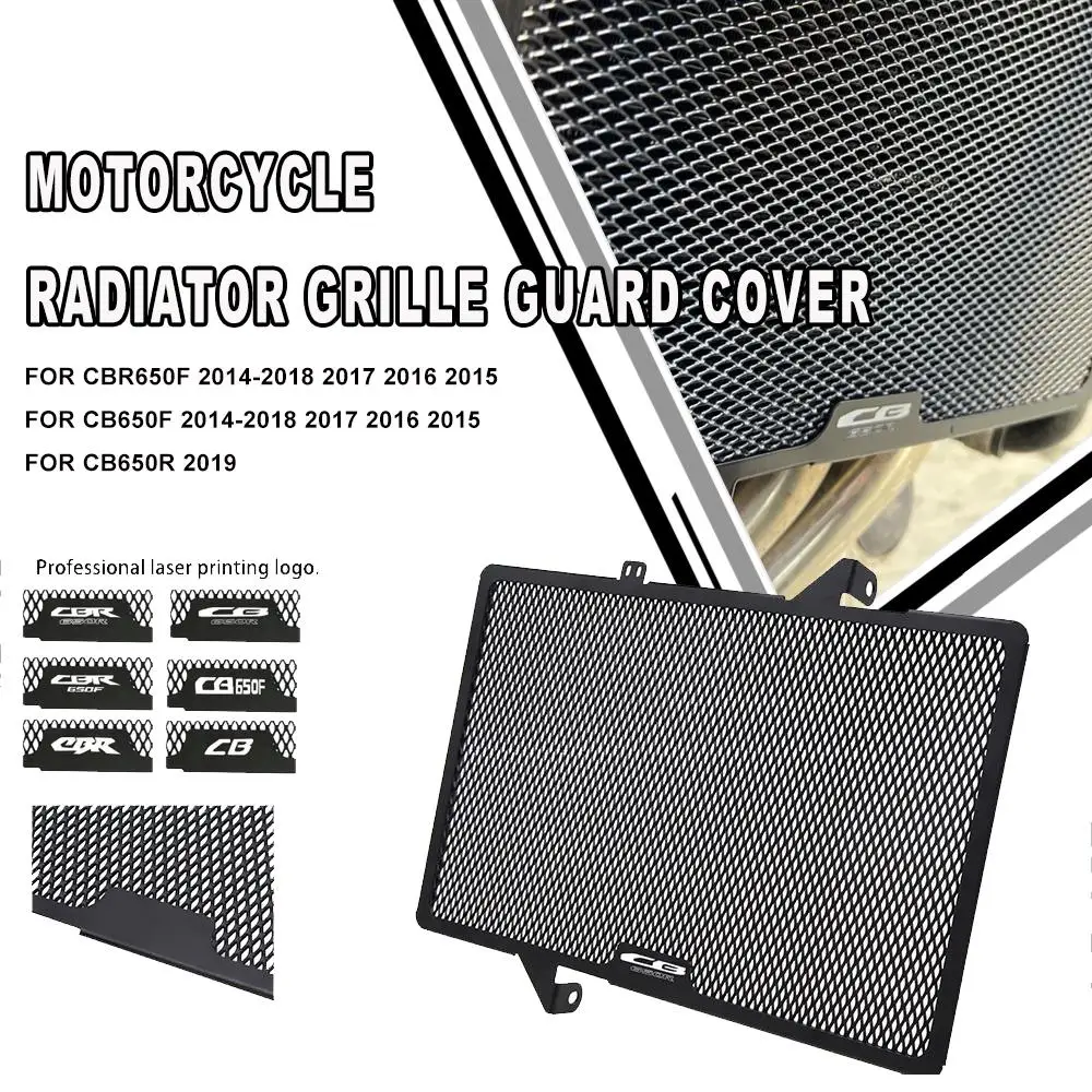 

Motorcycle Radiator Grille Grill Guard Protector Cover For HONDA CB650R CBR650R CBR650F Radiator Guard CB650F CBR CB 650R 650F