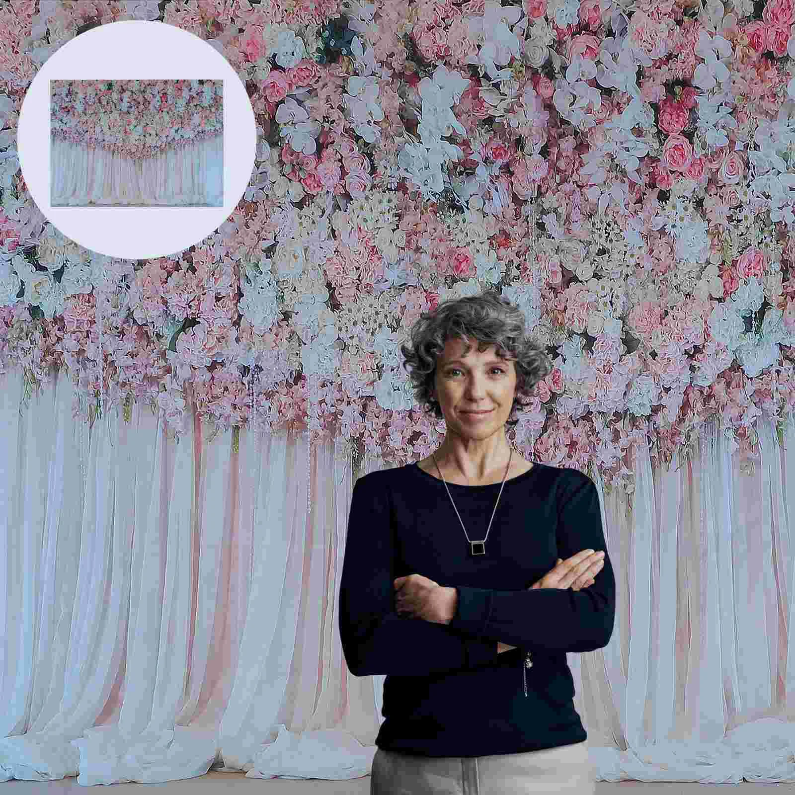 

Backdrop Wedding Photo Backdropsbackground Bridal Shower Photography Photoshoot Party Drapes Proposal Flowers Curtain Ceremony