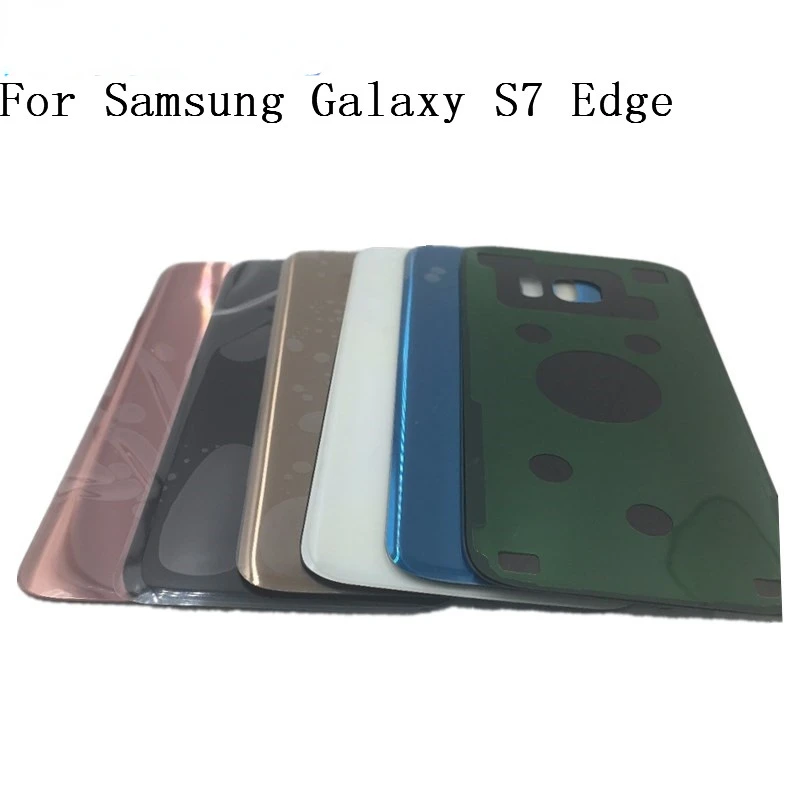 

For Samsung Galaxy S7 Edge G935 G935F G935H Back Battery Cover Door Rear Glass Housing Case With Logo