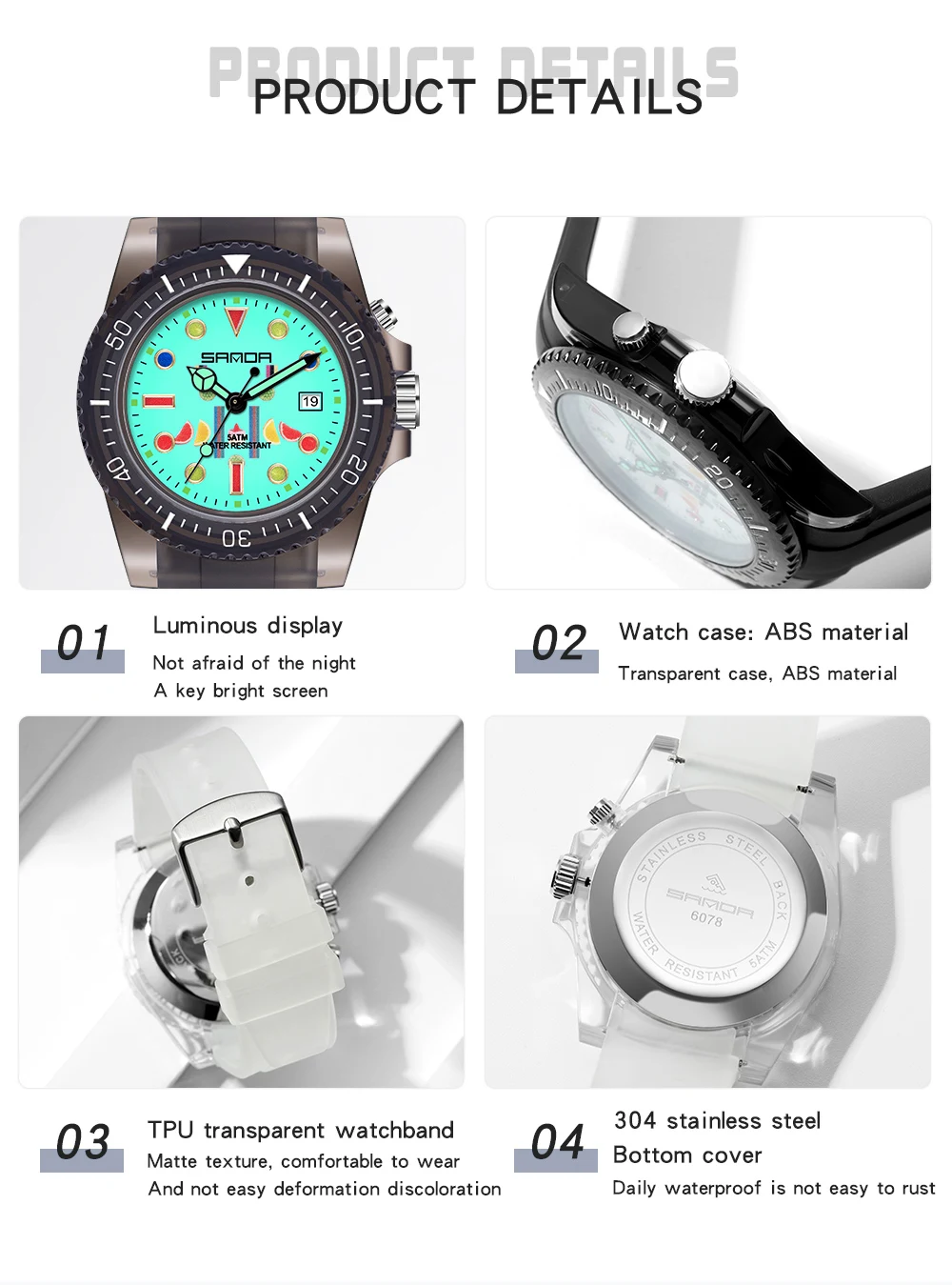 Рисунок 5 - Часы наручные SANDA женские кварцевые спортивные