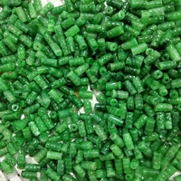 natural jadeite hand carved bamboo joint diy 100 real jade bracelets necklace jade accessories septa scattered beads