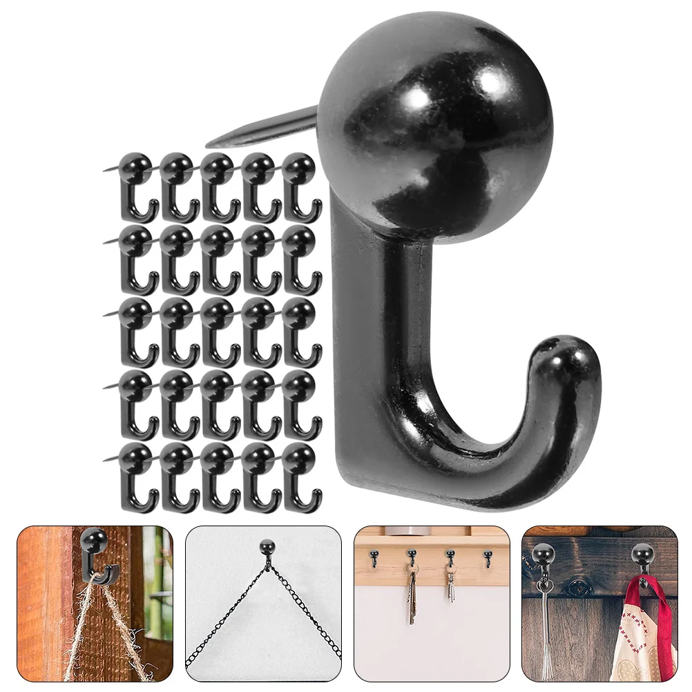 

50 Pcs Thumbtack Hook Reusable Push Pin Map Nails Decorative Tacks Office Thumbtacks Bulletin Wall Stud Pushpin