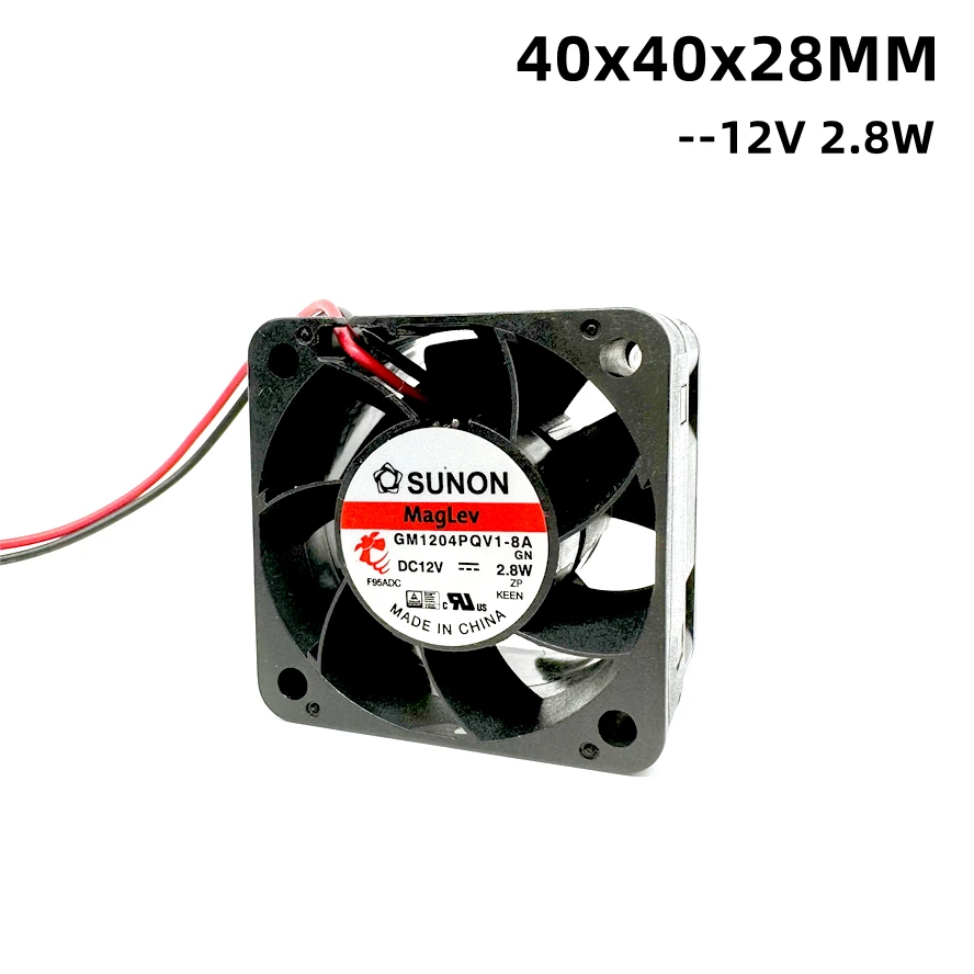 Серверный вентилятор Sunon maglion 40x40x28 мм, 4 см, 4028 дюйма, 12 В, 2,8 Вт, 1U, 2U