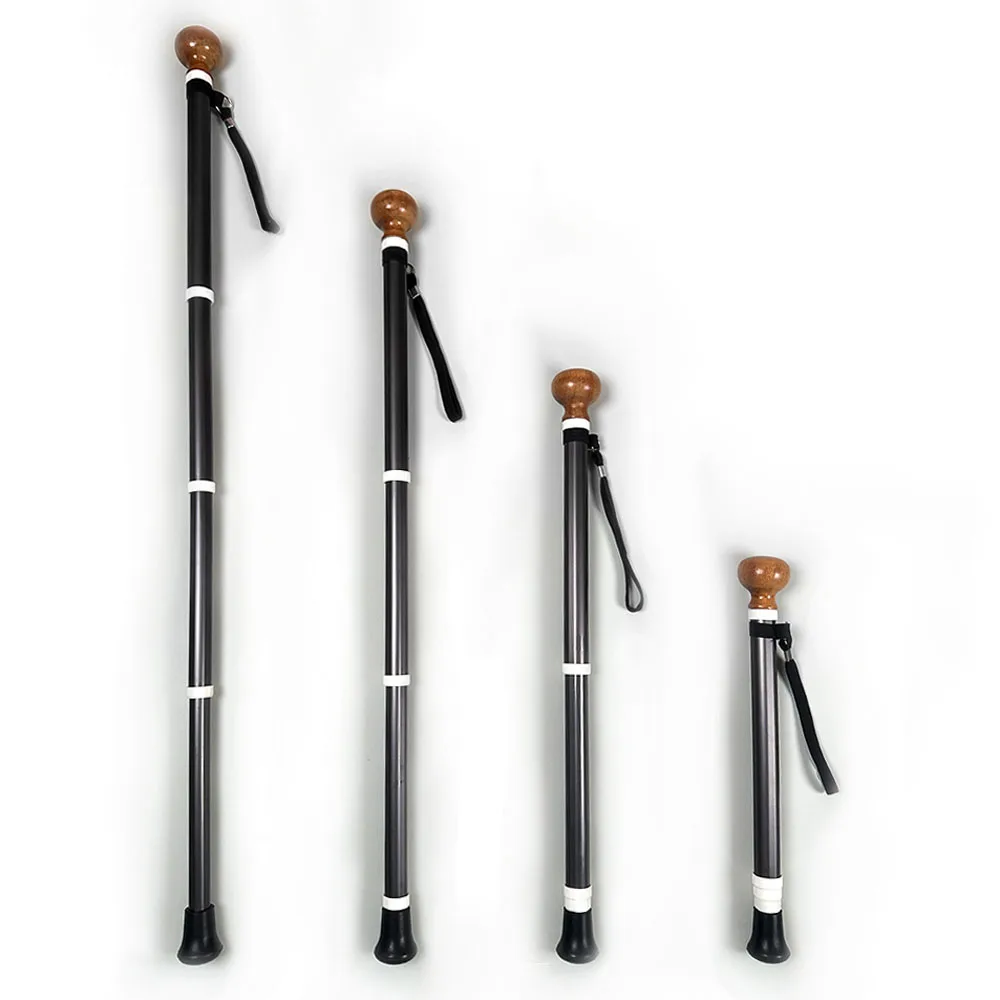 

Aluminium Safety Walking Canes Retractable Walking Stick For The Elderly Sticks Men Women Led Light Metal Cane Crutches